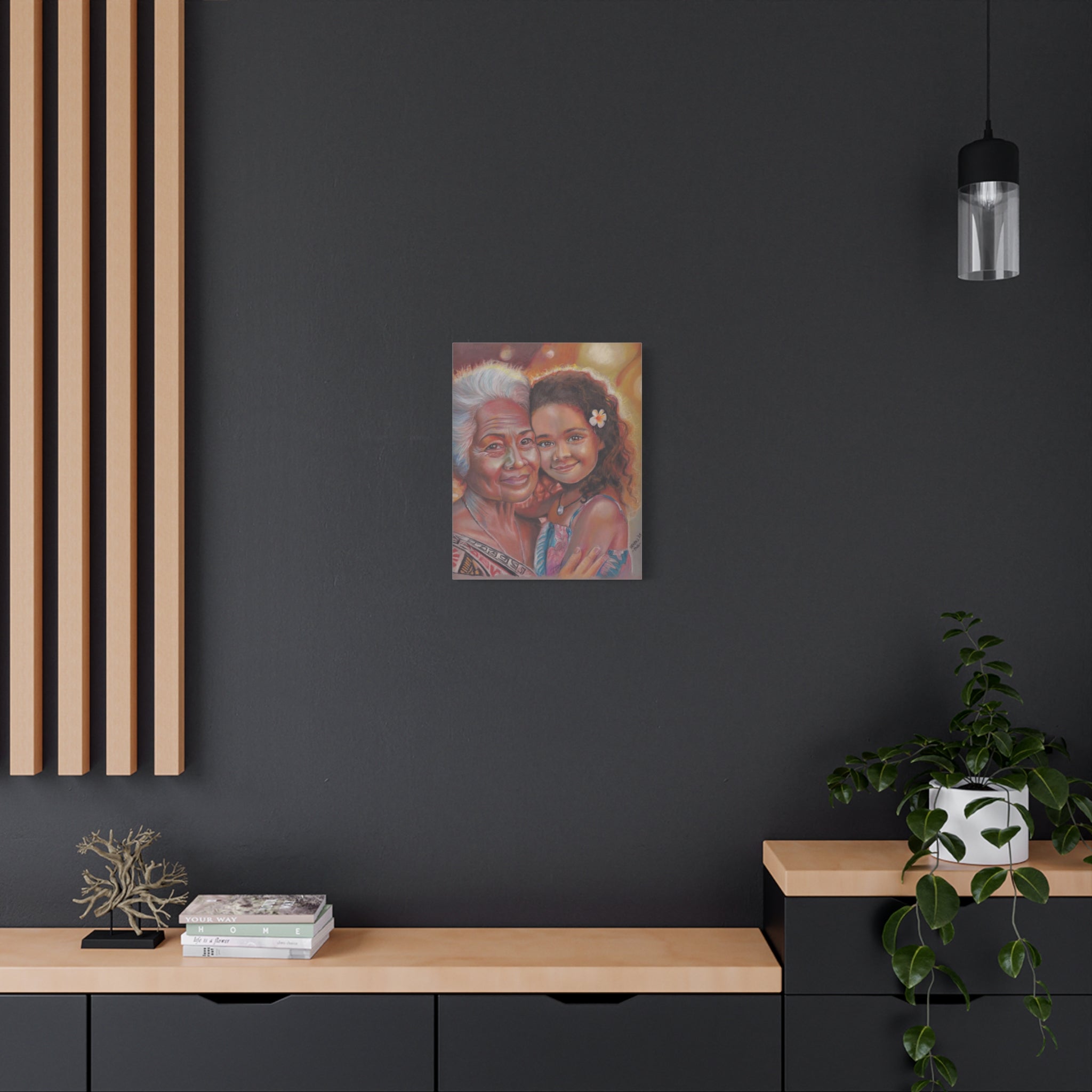 Moʻokʻauhau (Ancestral Lineage) - Canvas Fine Art Print