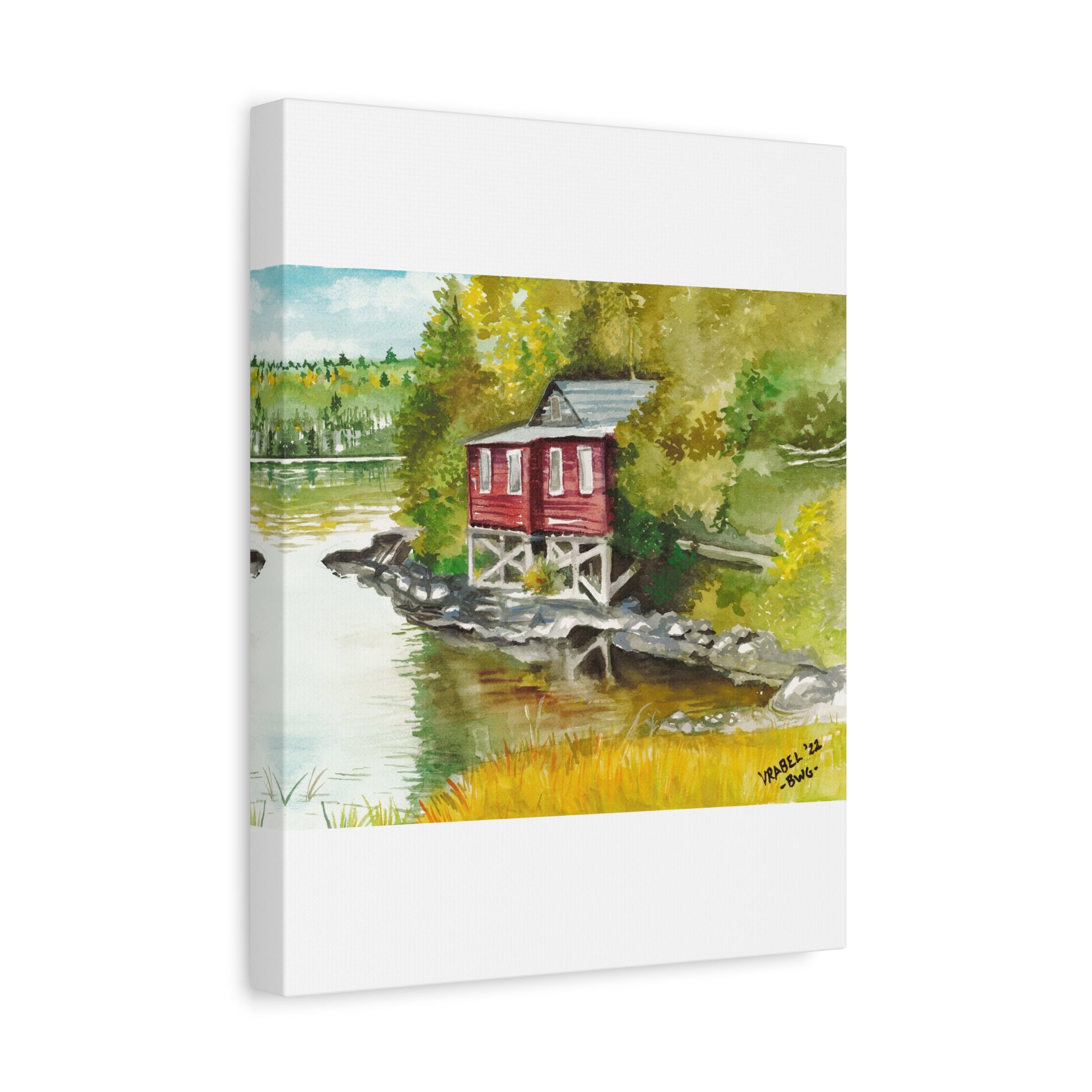 A Pause in the Journey - Canvas Fine Art Print