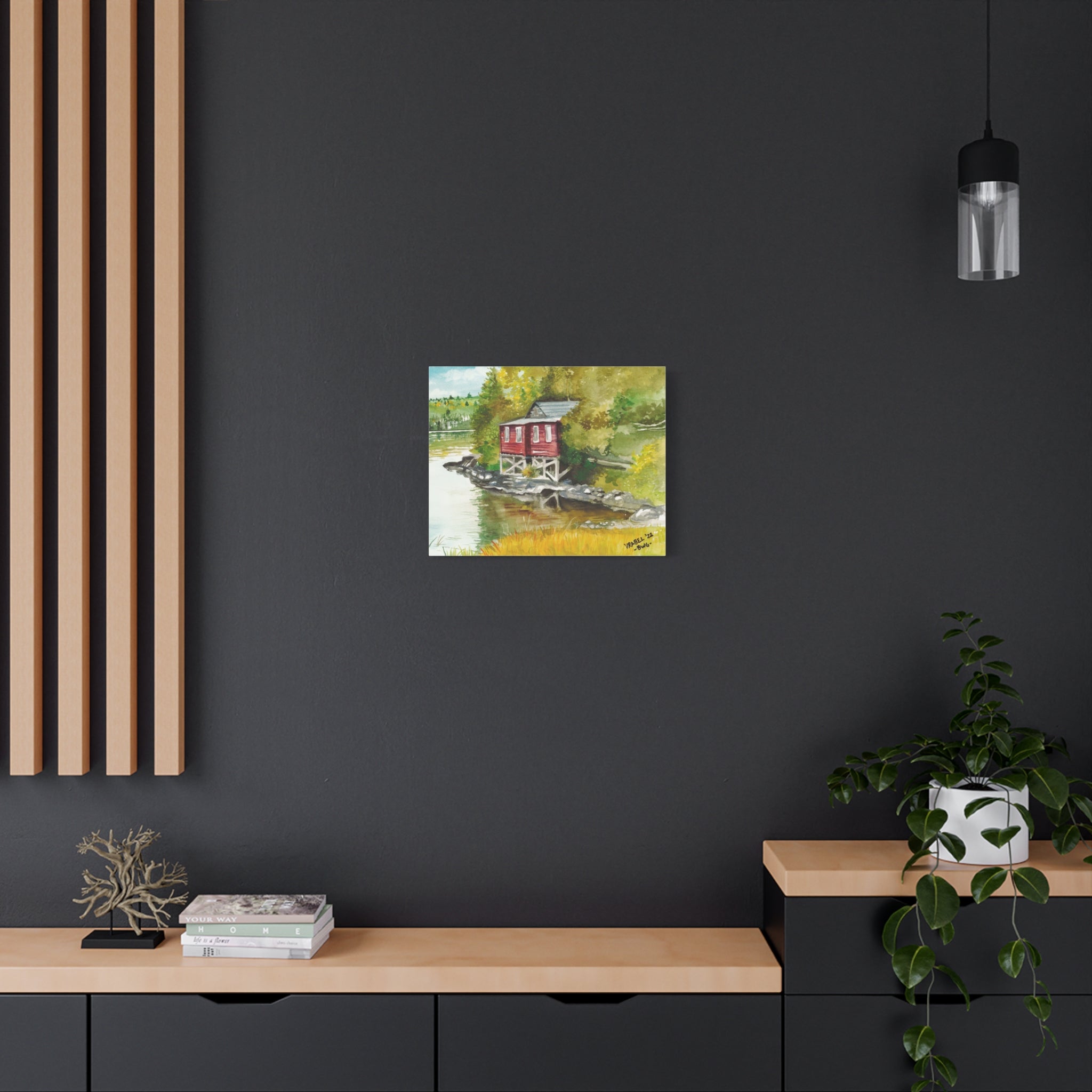 A Pause in the Journey - Canvas Fine Art Print