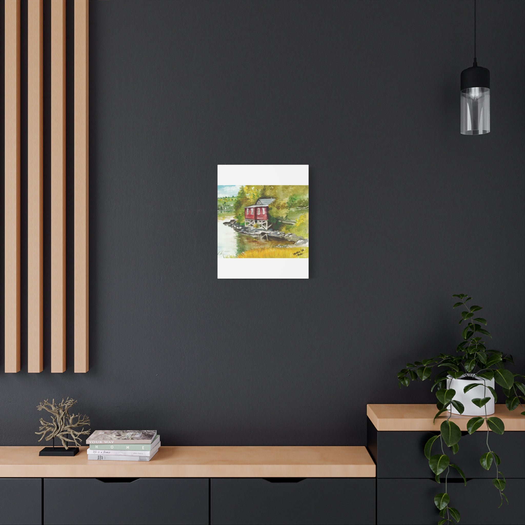 A Pause in the Journey - Canvas Fine Art Print