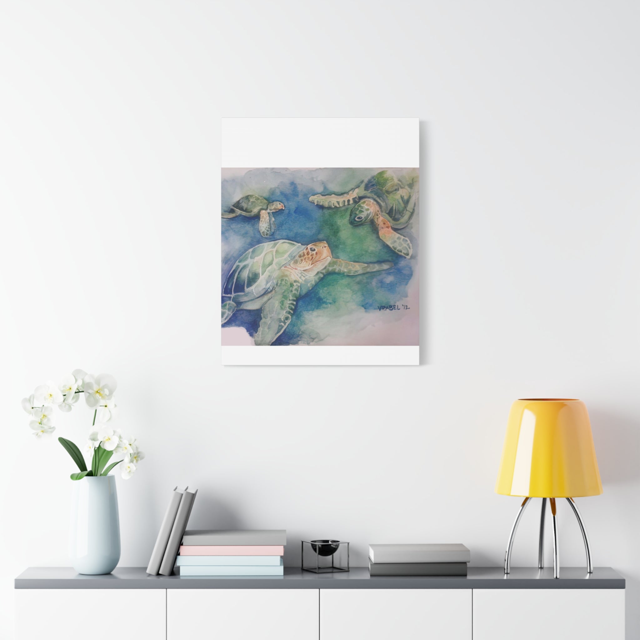 3 Honu - Canvas Fine Art Print