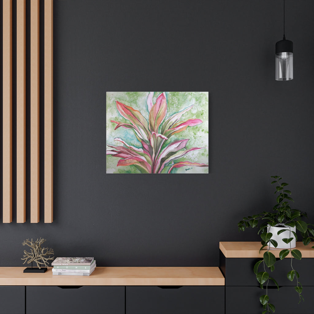 Ti Plant - Canvas Fine Art Print