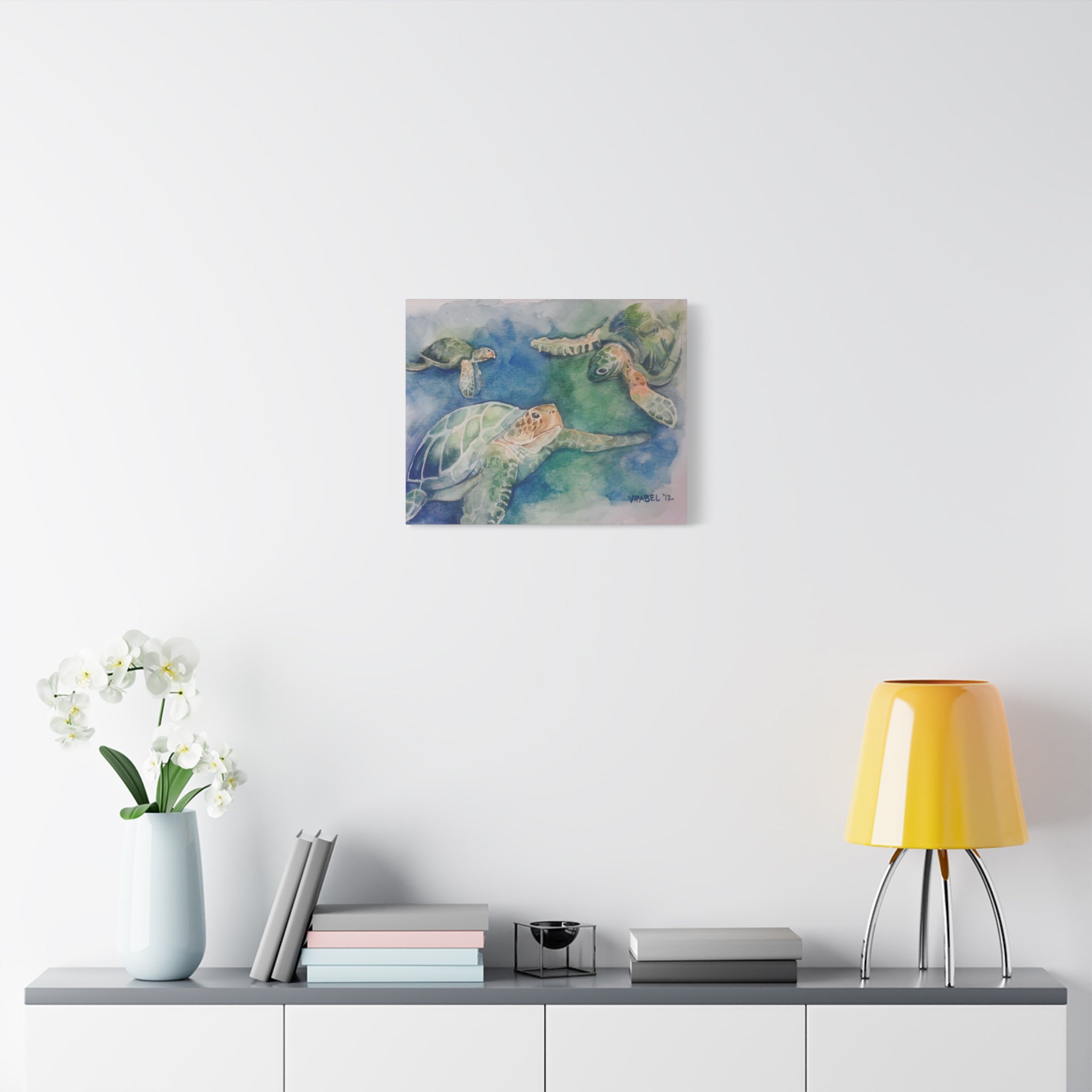 3 Honu - Canvas Fine Art Print