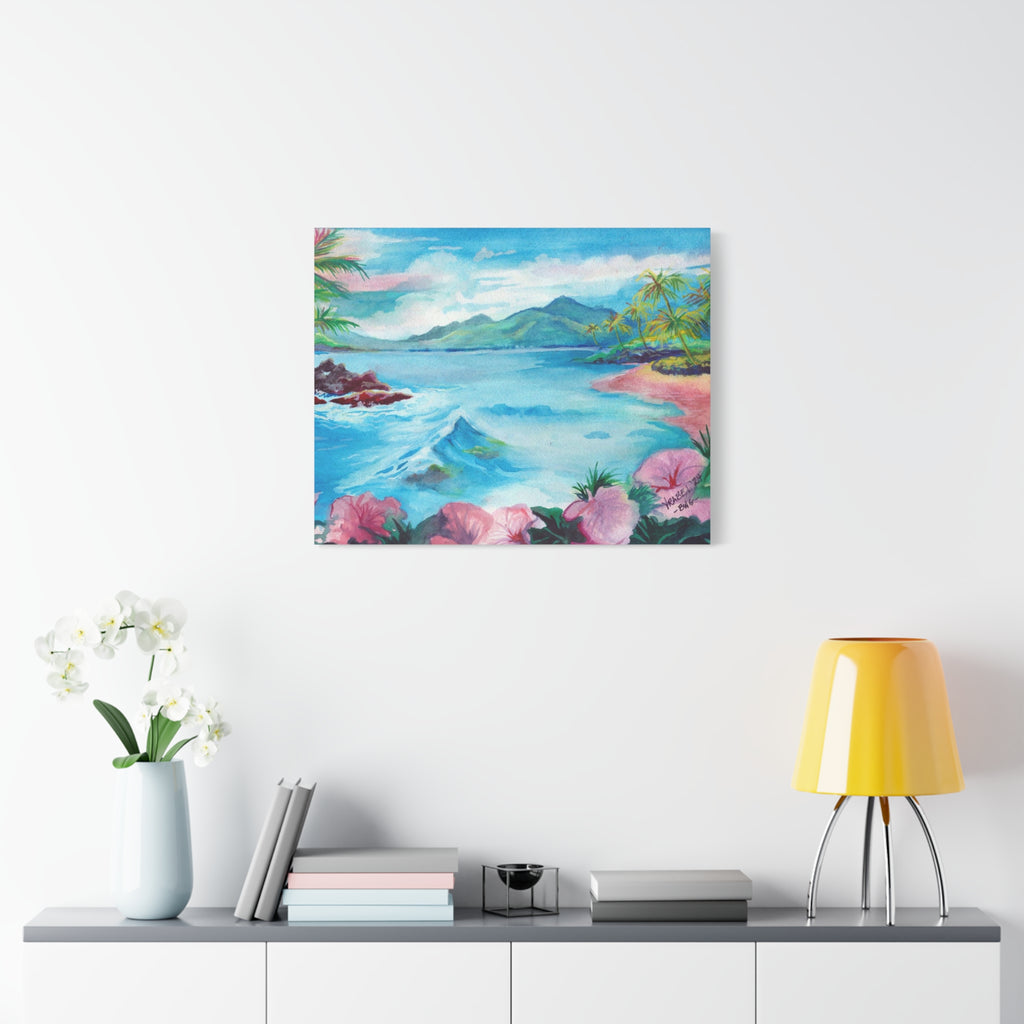 Blue Horizon - Canvas Fine Art Print