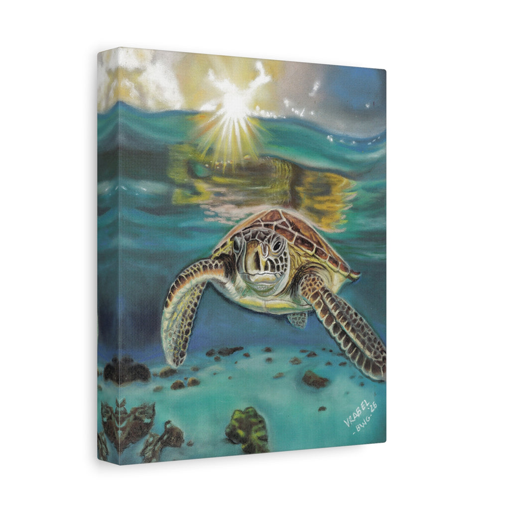 Below the Surface - Canvas Fine Art Print
