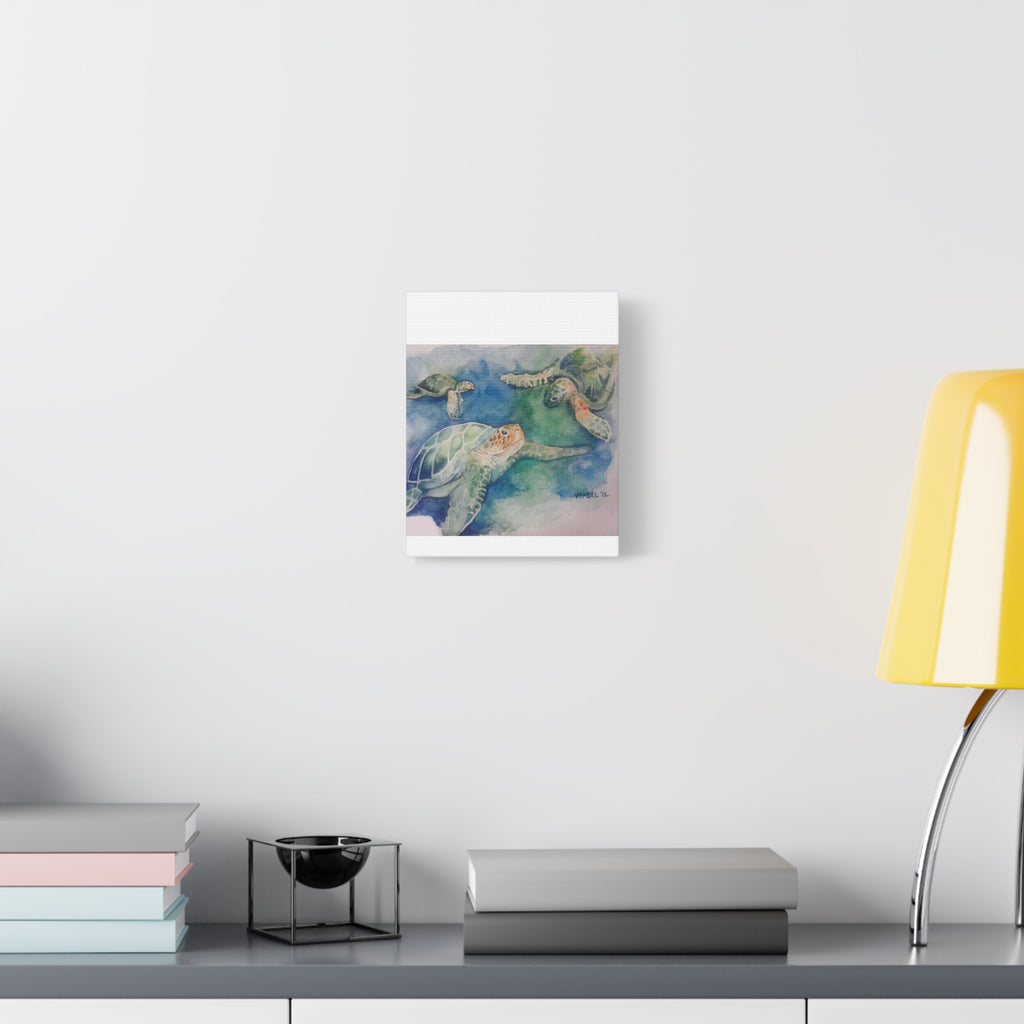 3 Honu - Canvas Fine Art Print
