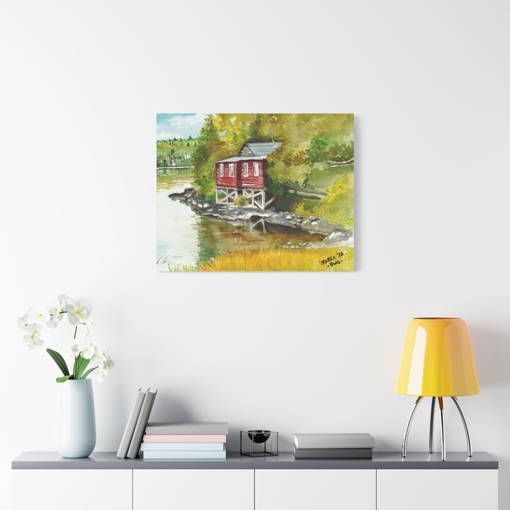 A Pause in the Journey - Canvas Fine Art Print