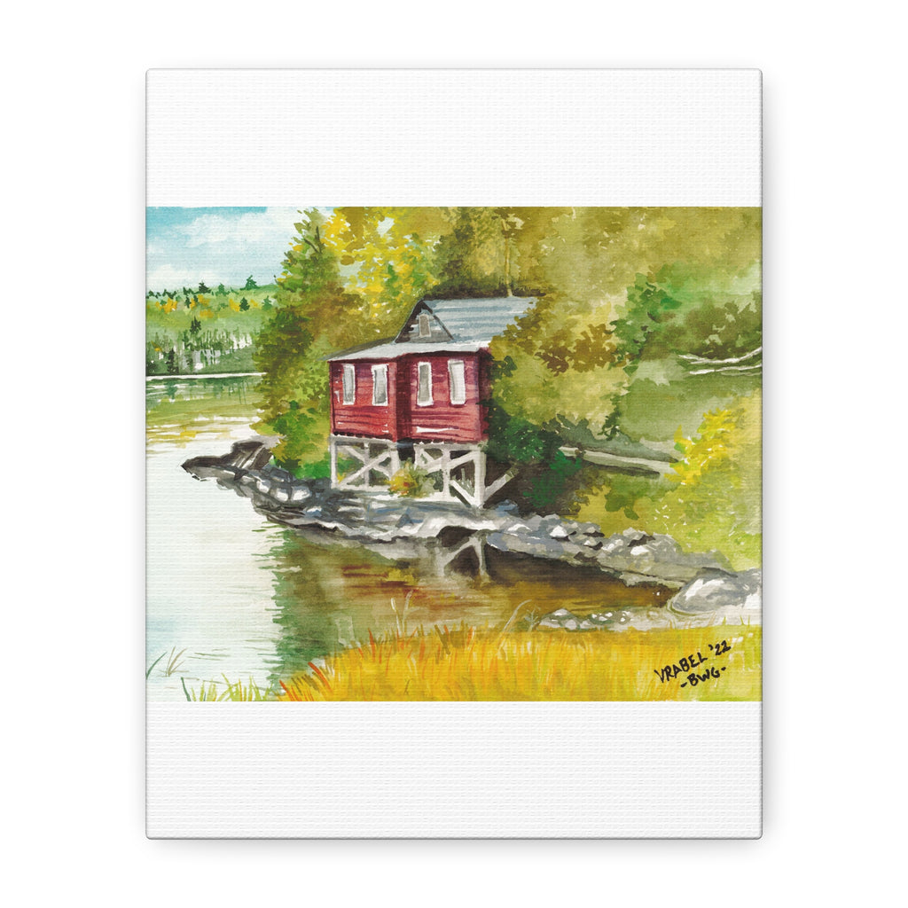 A Pause in the Journey - Canvas Fine Art Print