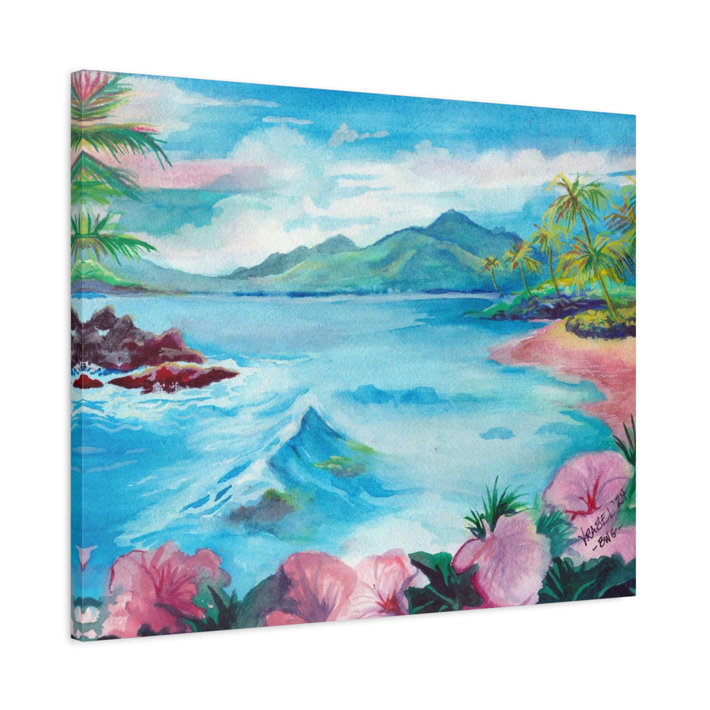 Blue Horizon - Canvas Fine Art Print