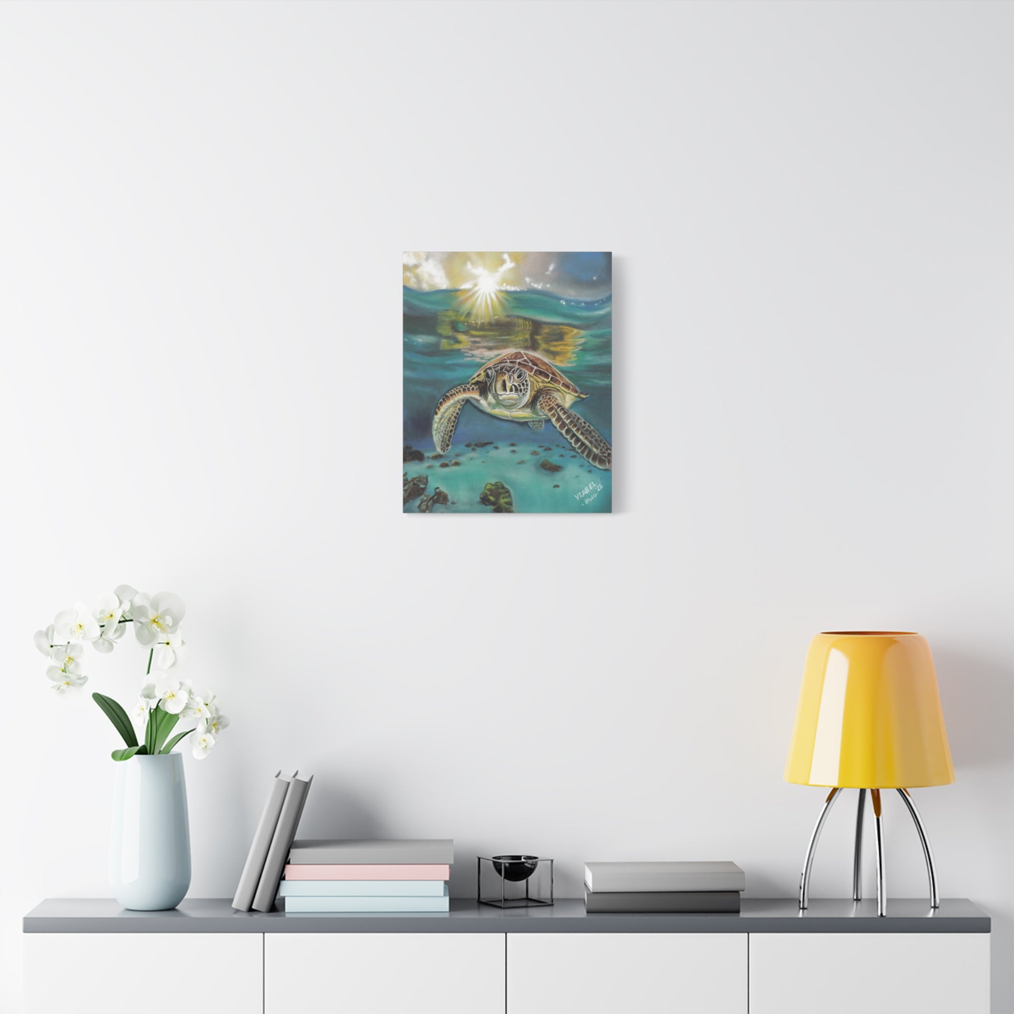 Below the Surface - Canvas Fine Art Print