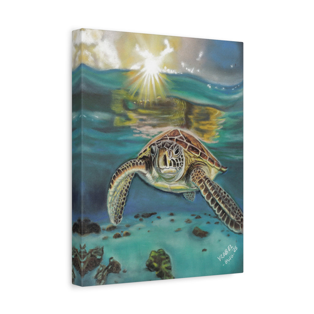 Below the Surface - Canvas Fine Art Print