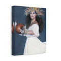 She Holds the Song - Canvas Fine Art Print