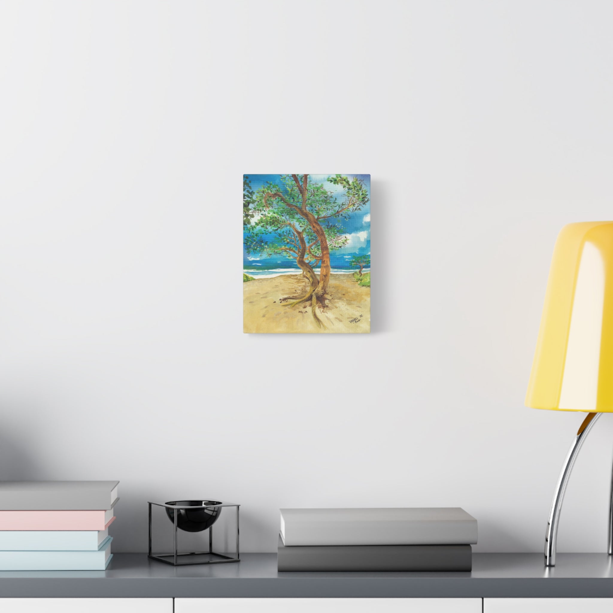 Beach Tree - Canvas Fine Art Print