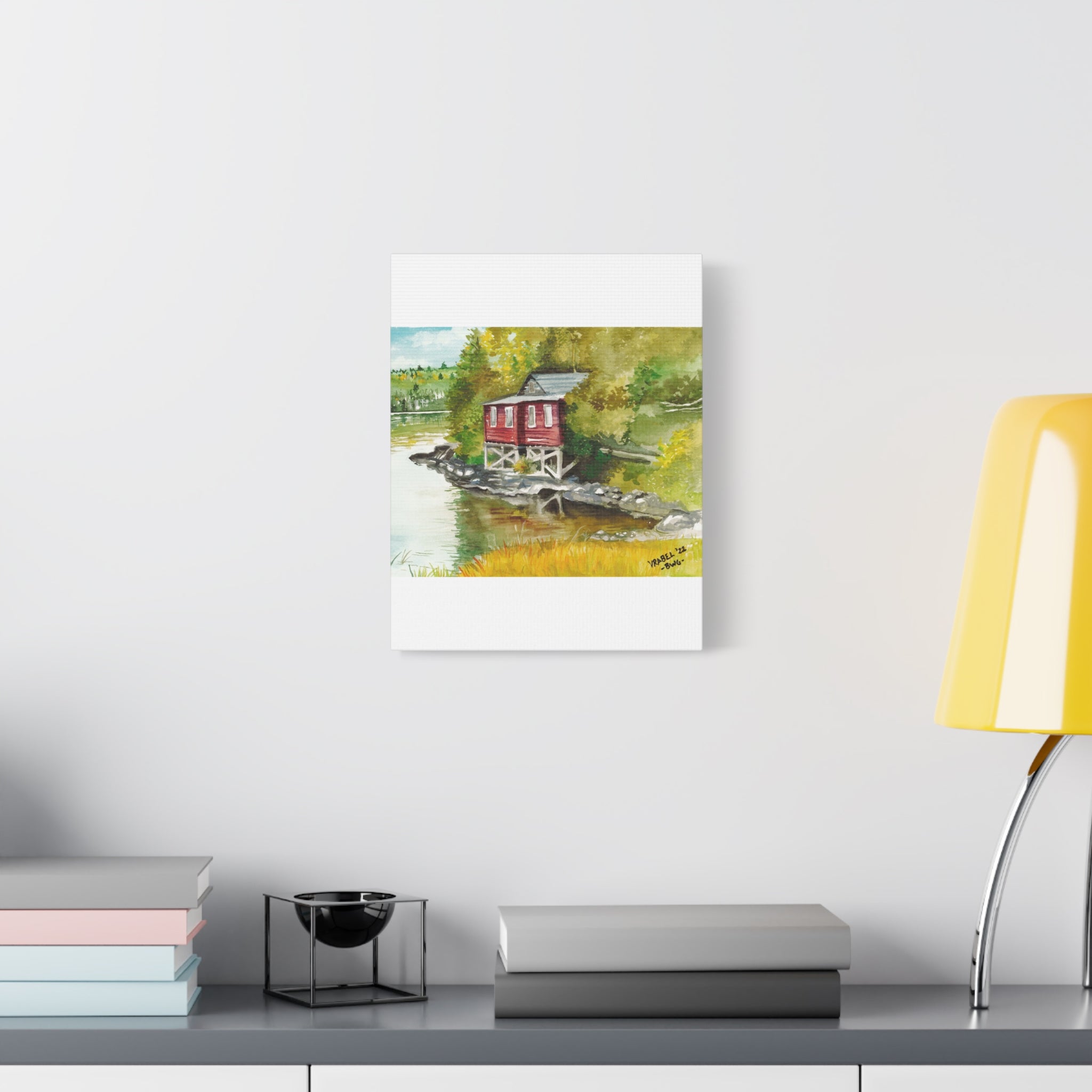 A Pause in the Journey - Canvas Fine Art Print