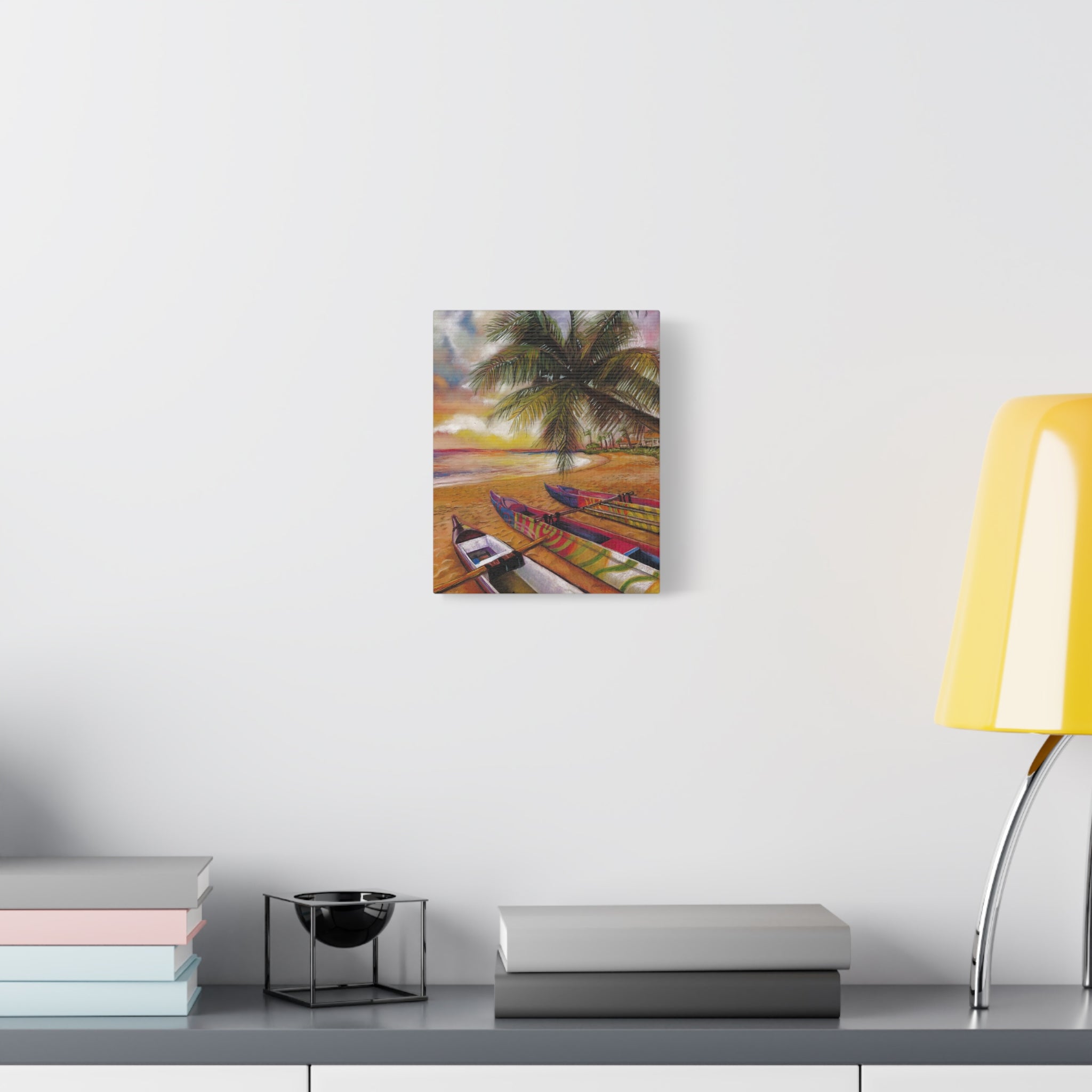Awaiting Tomorrow's Journey - Canvas Fine Art Print