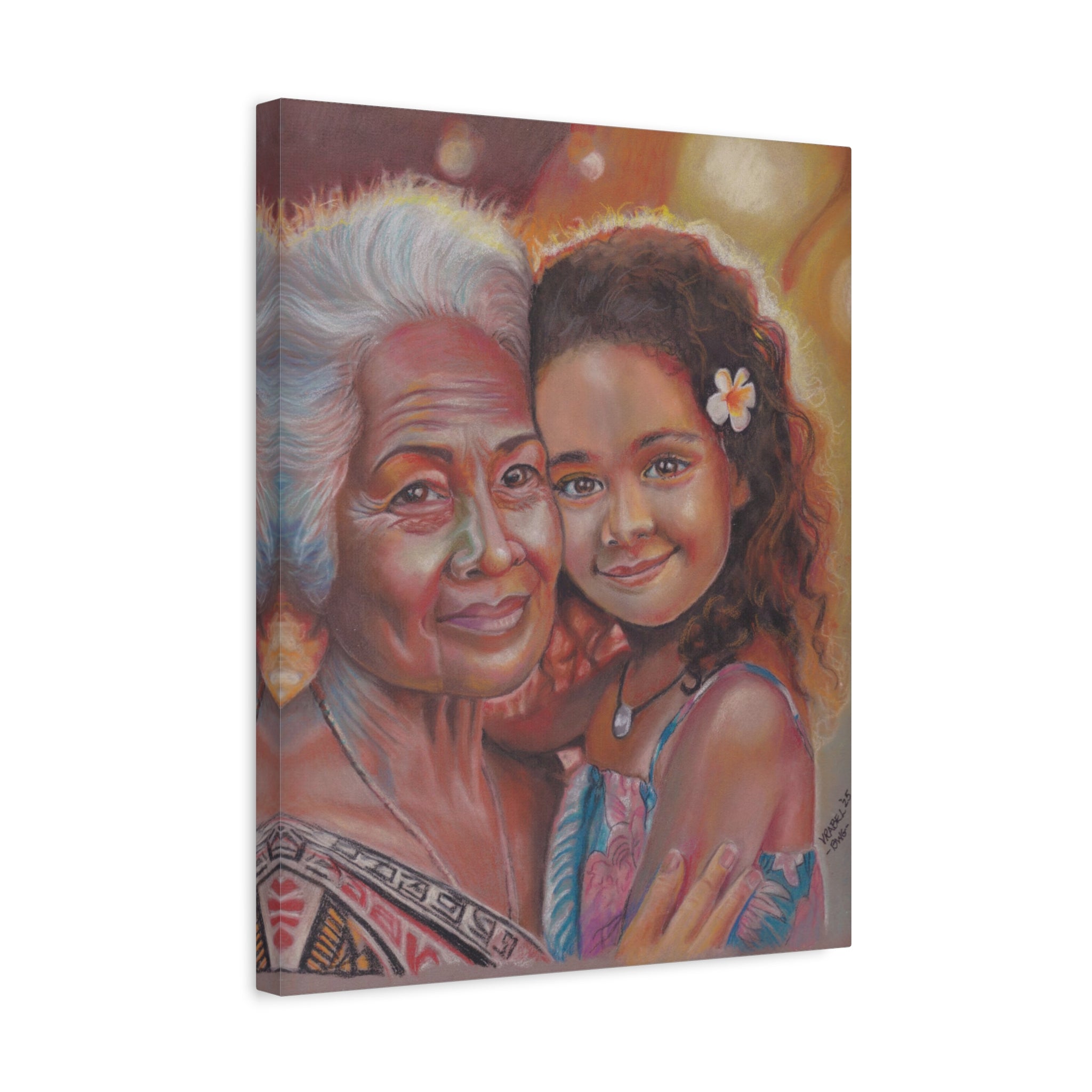 Moʻokʻauhau (Ancestral Lineage) - Canvas Fine Art Print