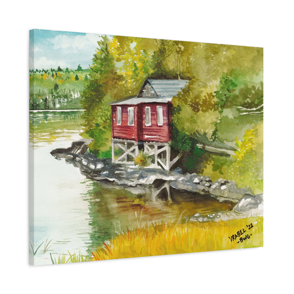A Pause in the Journey - Canvas Fine Art Print