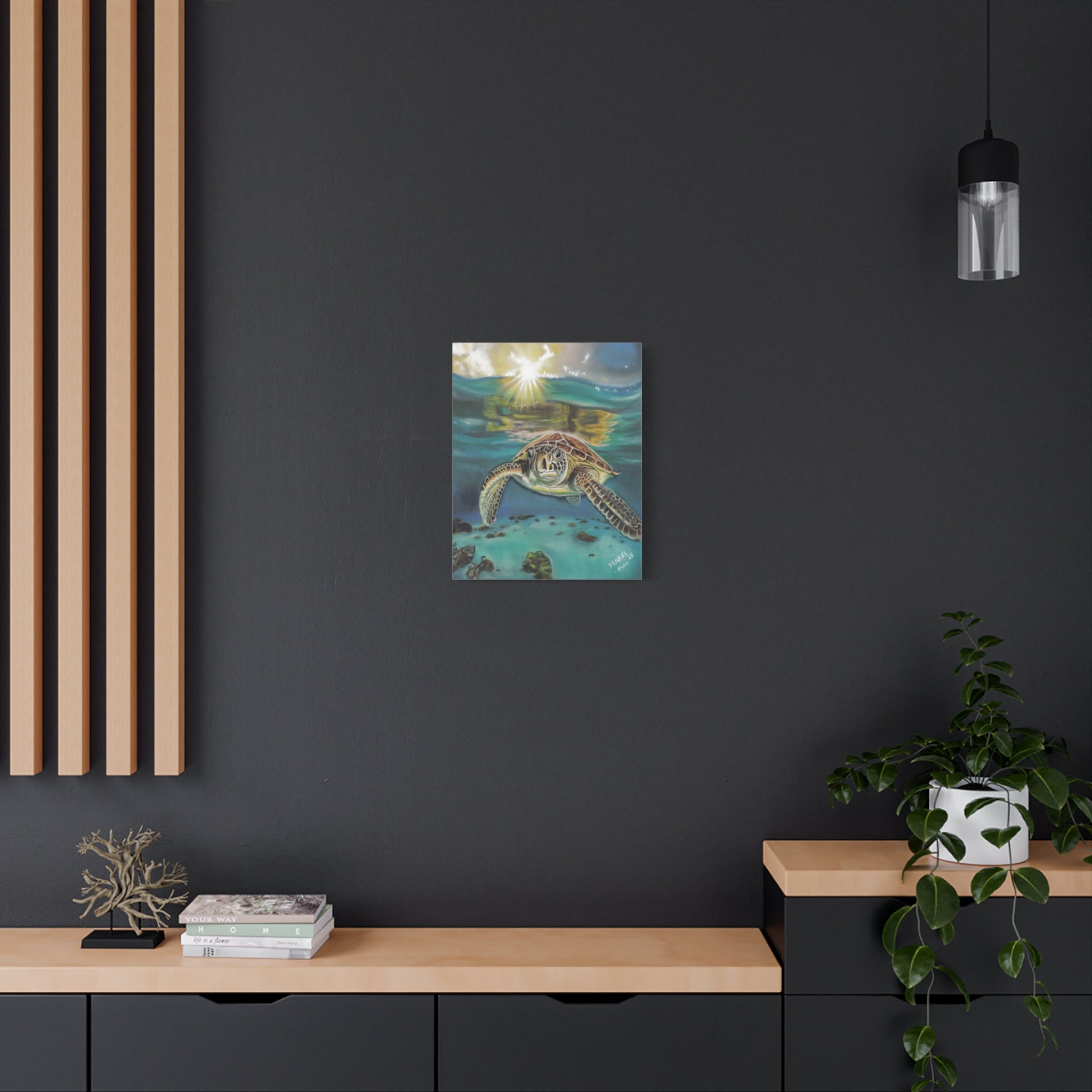 Below the Surface - Canvas Fine Art Print