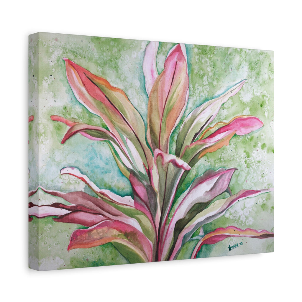 Ti Plant - Canvas Fine Art Print