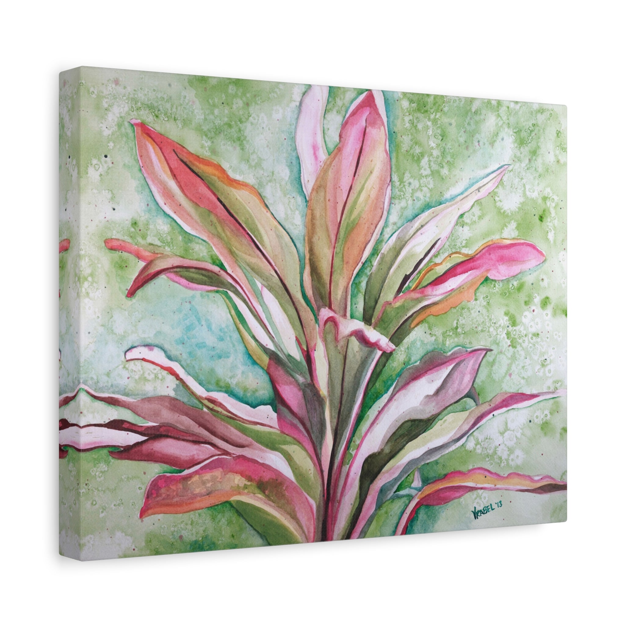 Ti Plant - Canvas Fine Art Print