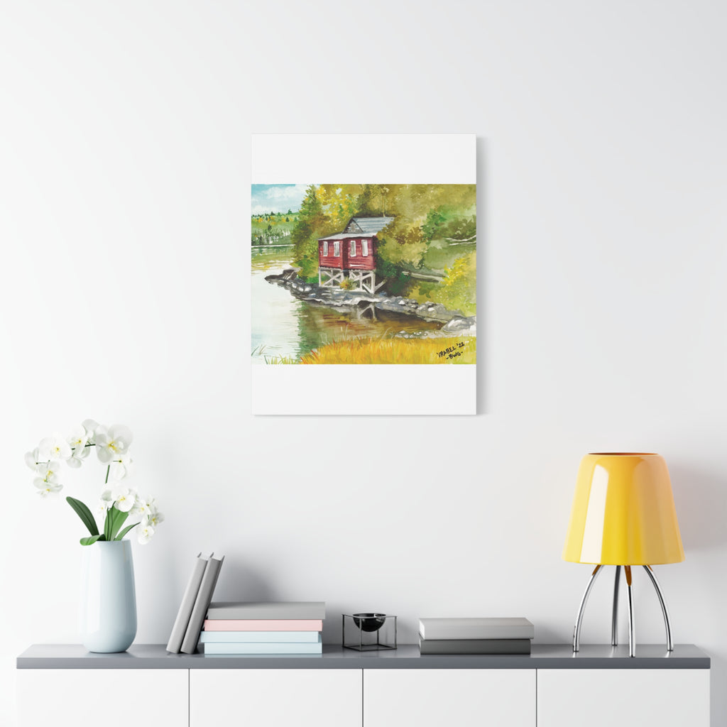A Pause in the Journey - Canvas Fine Art Print