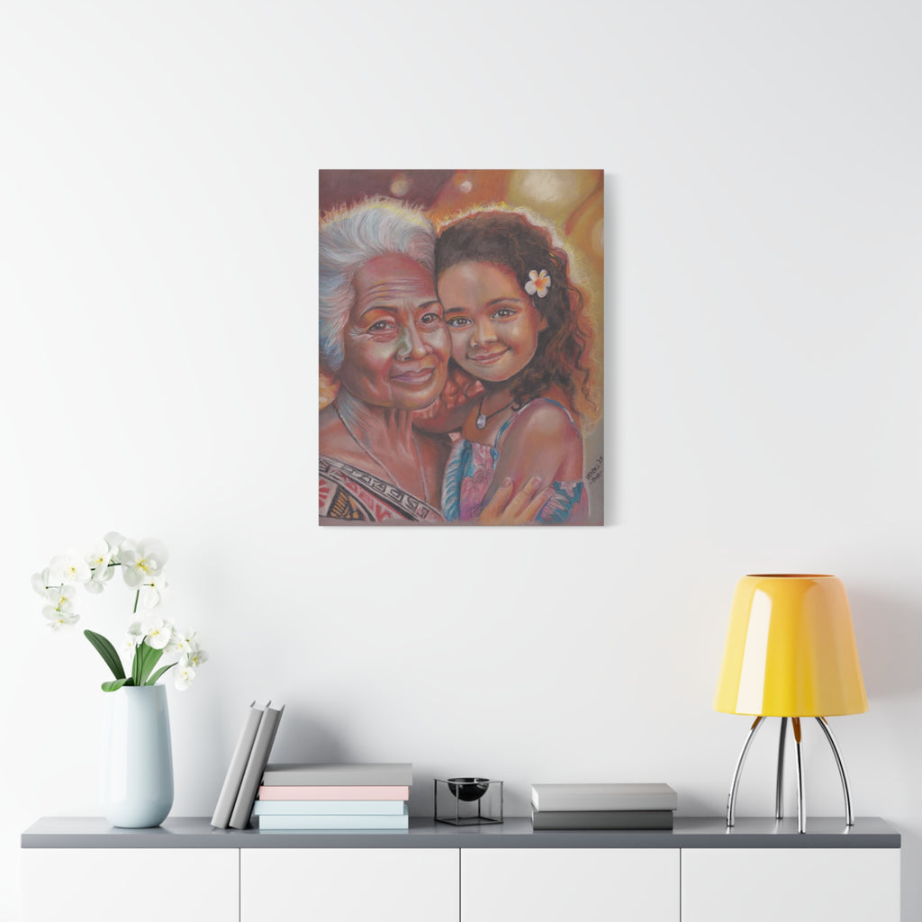 Moʻokʻauhau (Ancestral Lineage) - Canvas Fine Art Print