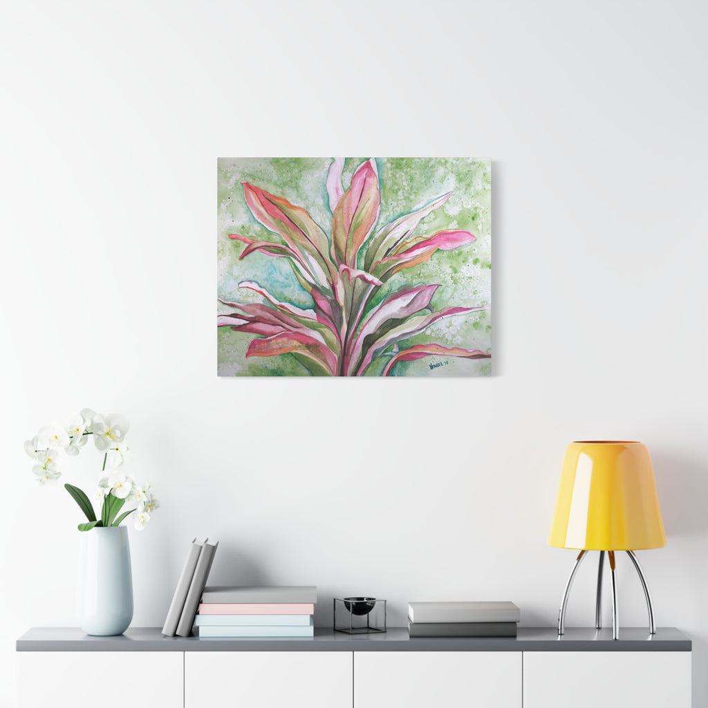 Ti Plant - Canvas Fine Art Print
