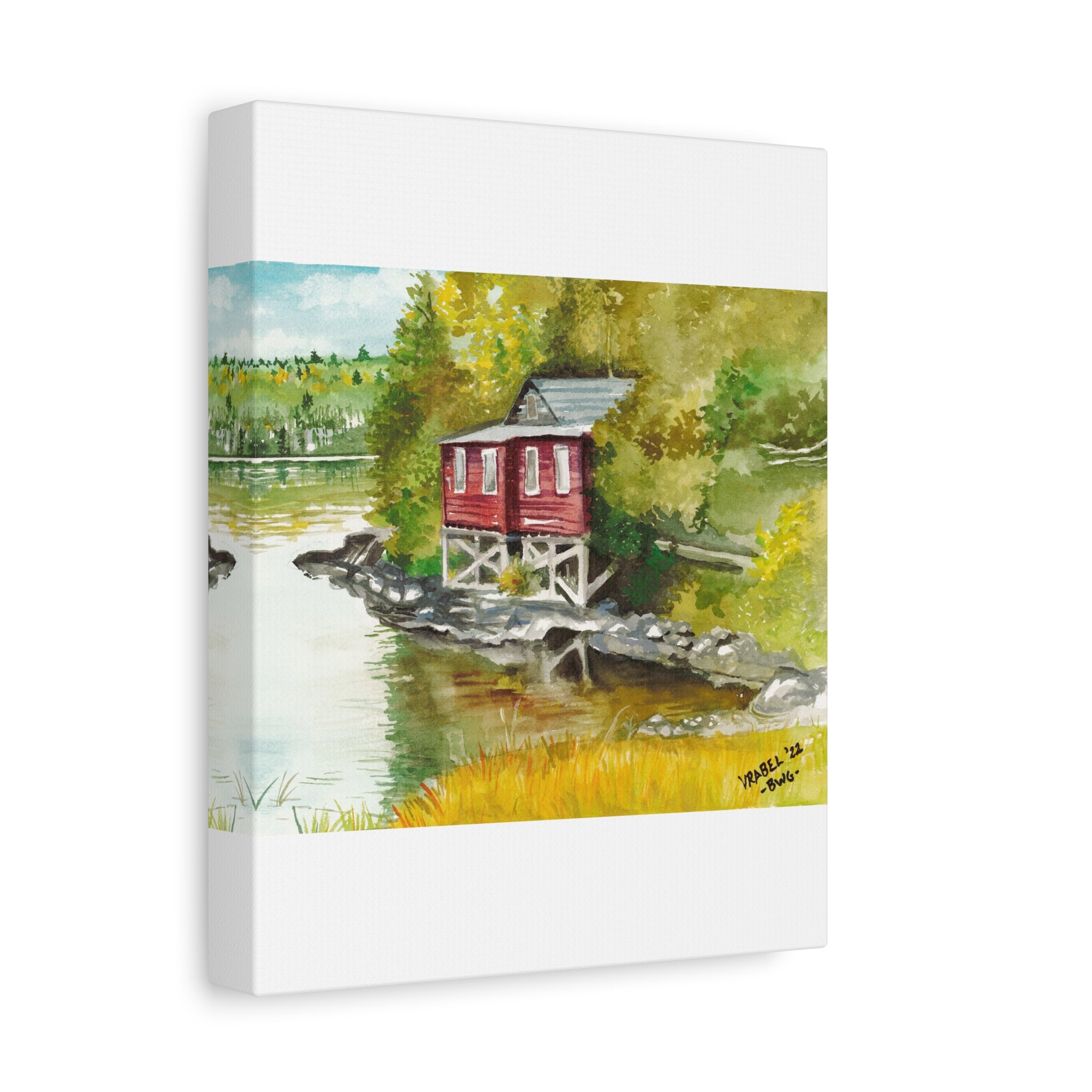 A Pause in the Journey - Canvas Fine Art Print