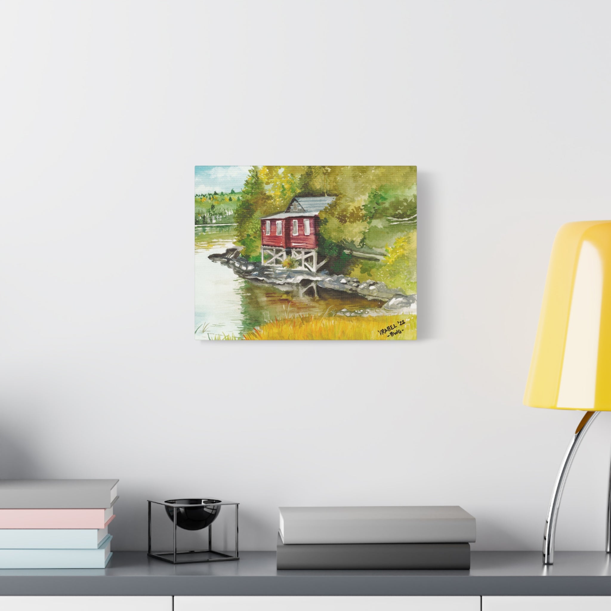 A Pause in the Journey - Canvas Fine Art Print
