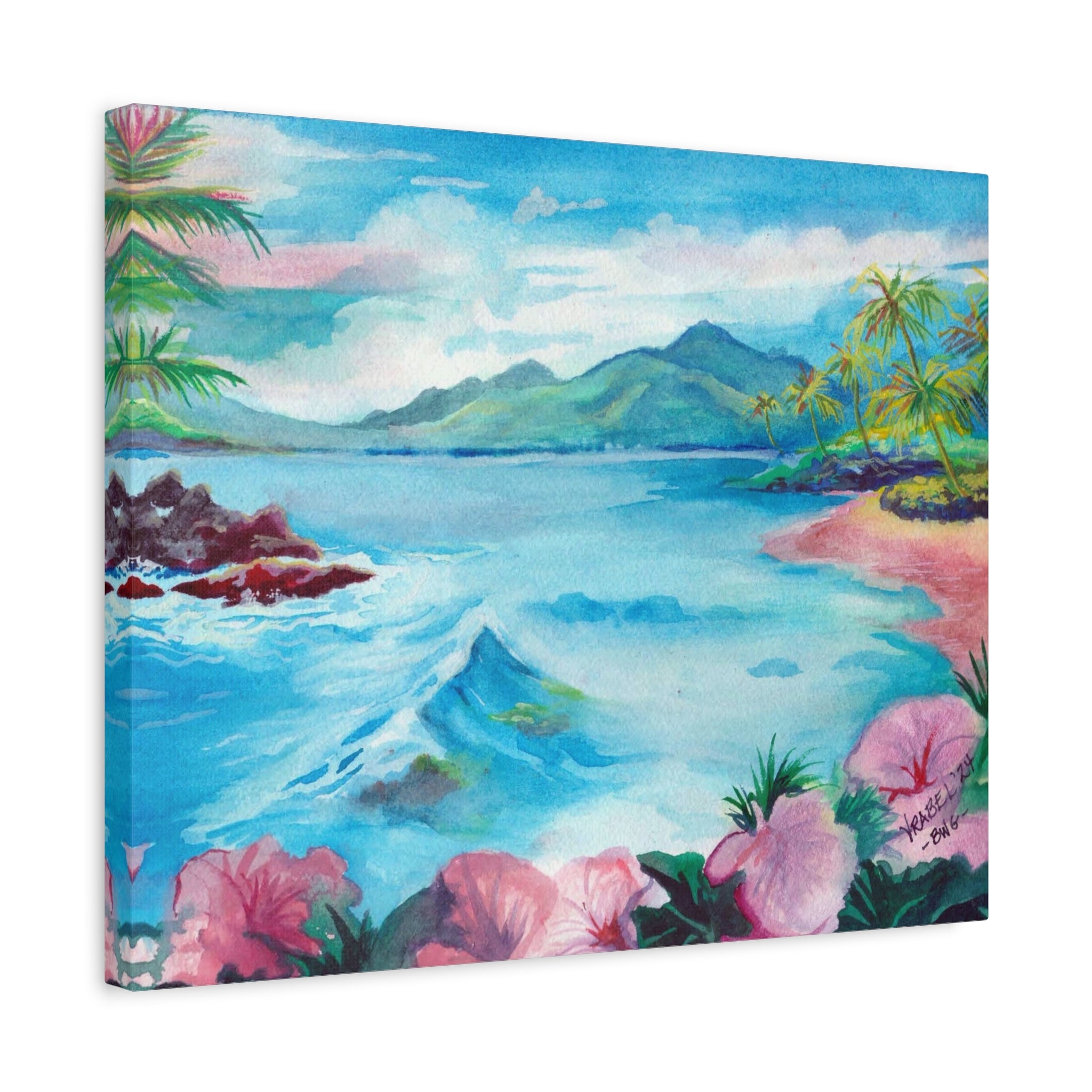 Blue Horizon - Canvas Fine Art Print