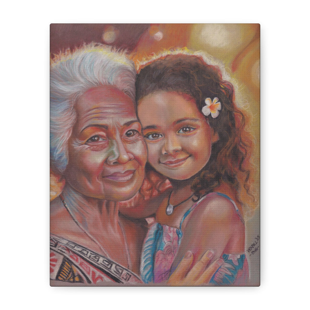 Moʻokʻauhau (Ancestral Lineage) - Canvas Fine Art Print