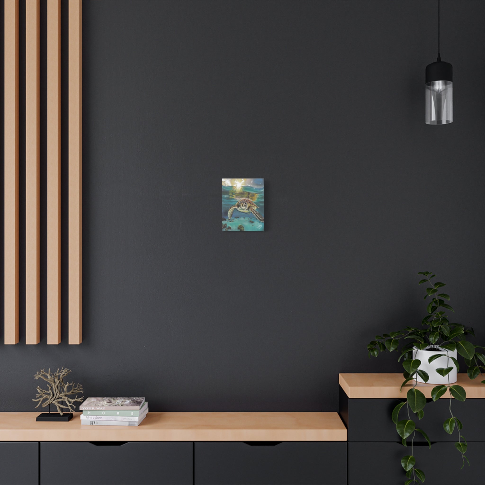 Below the Surface - Canvas Fine Art Print