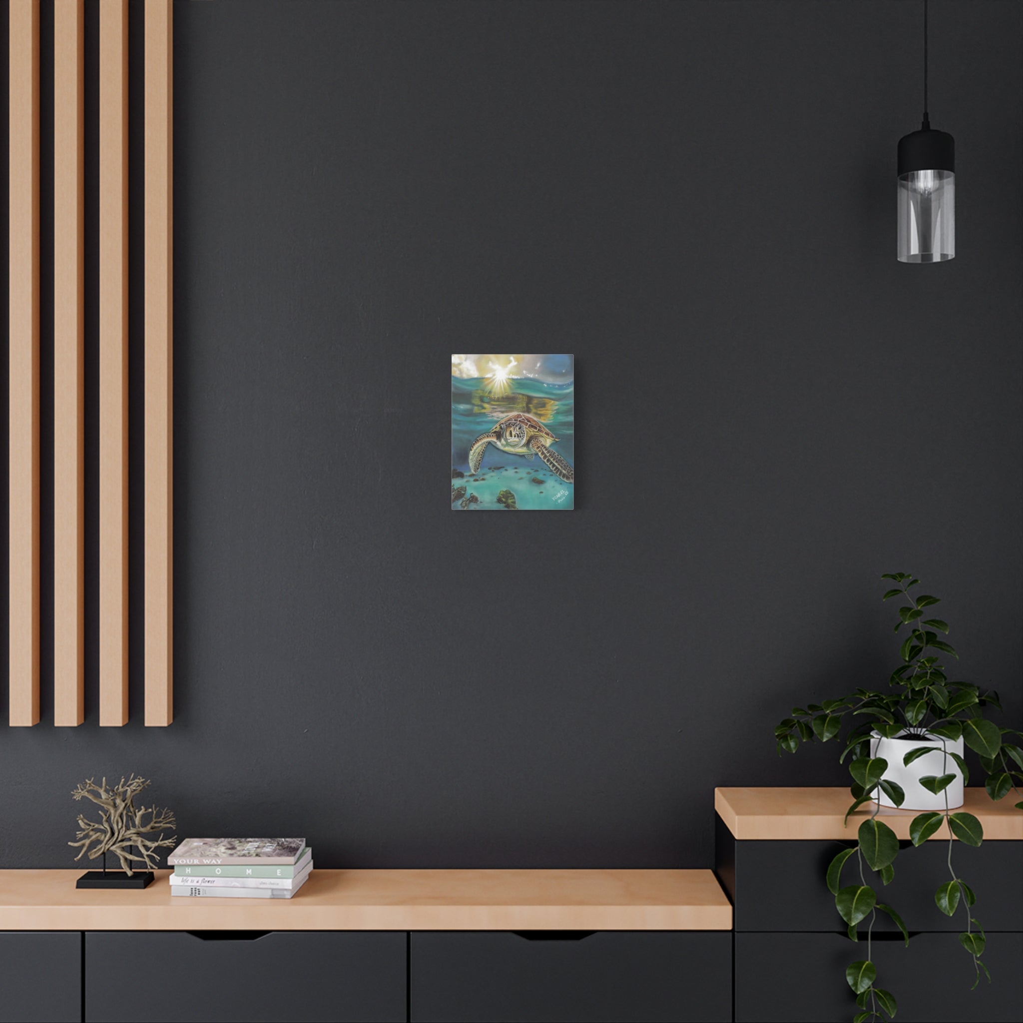 Below the Surface - Canvas Fine Art Print