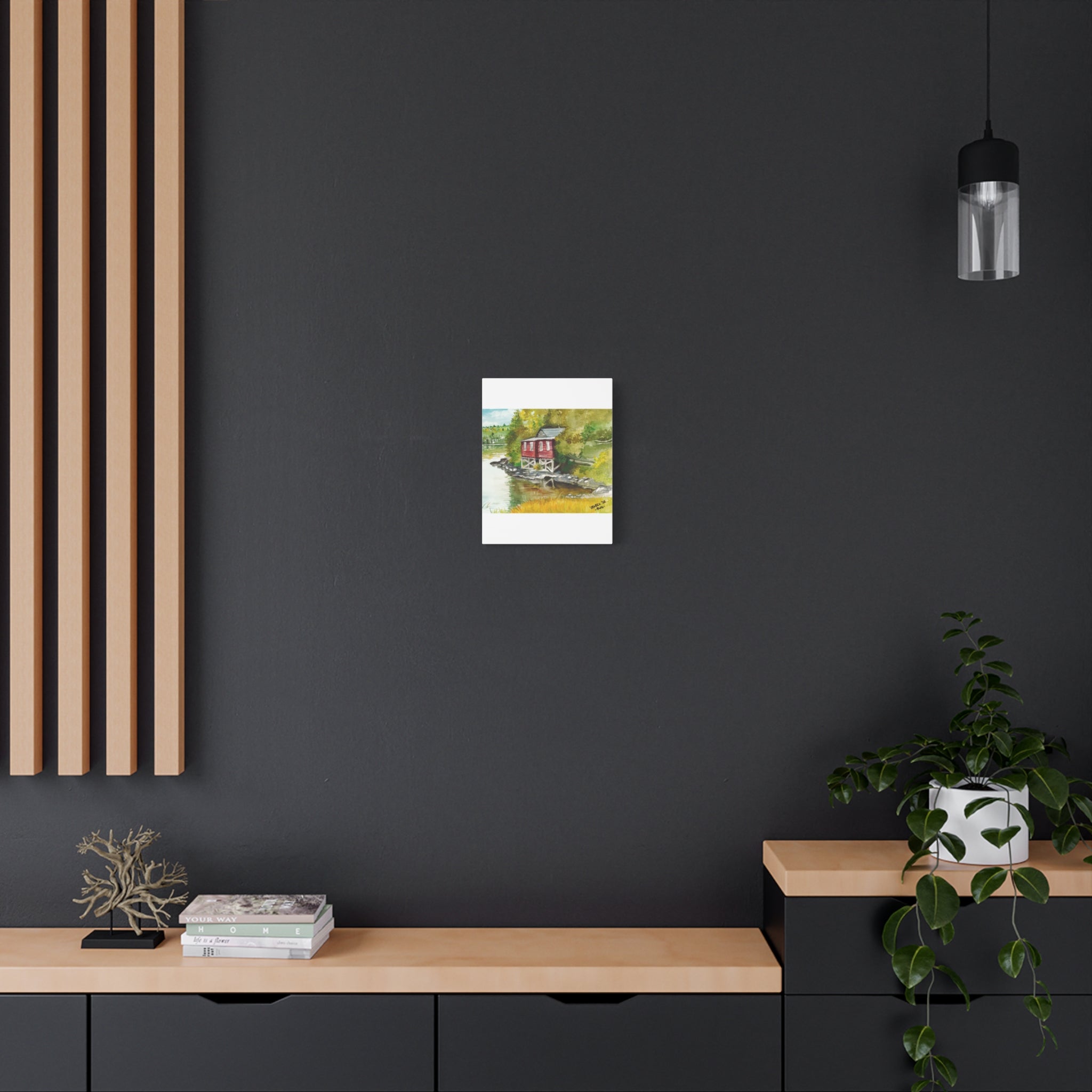 A Pause in the Journey - Canvas Fine Art Print
