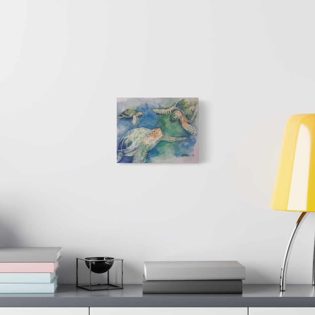 3 Honu - Canvas Fine Art Print