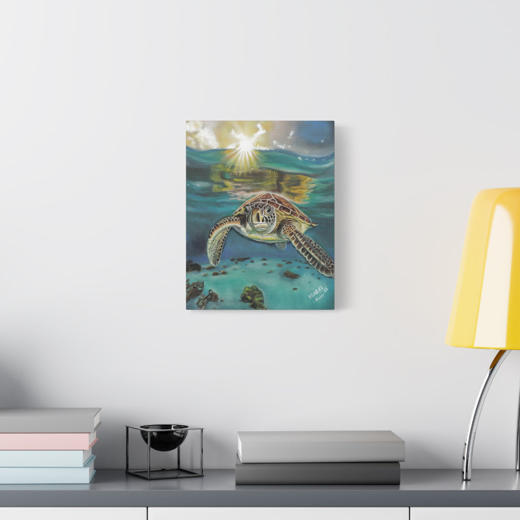 Below the Surface - Canvas Fine Art Print