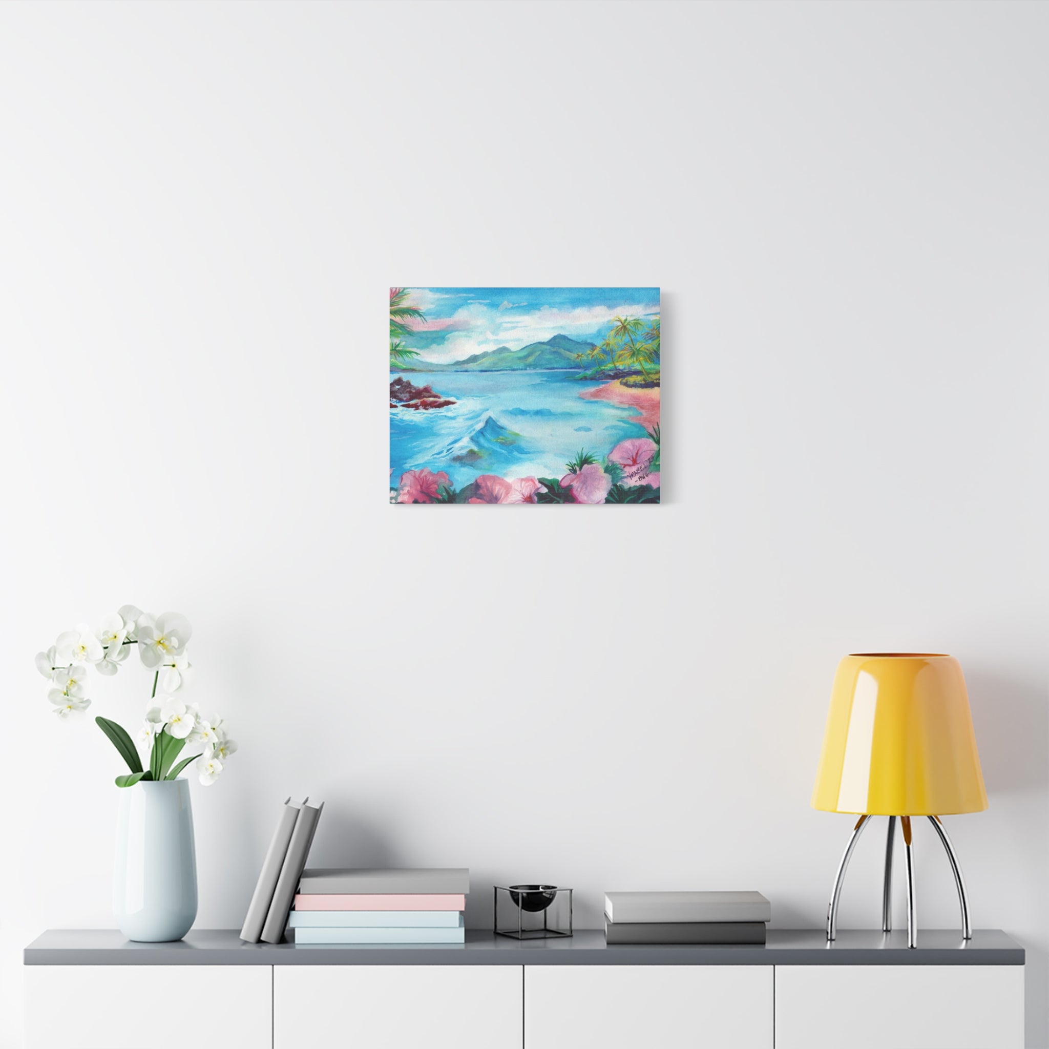 Blue Horizon - Canvas Fine Art Print