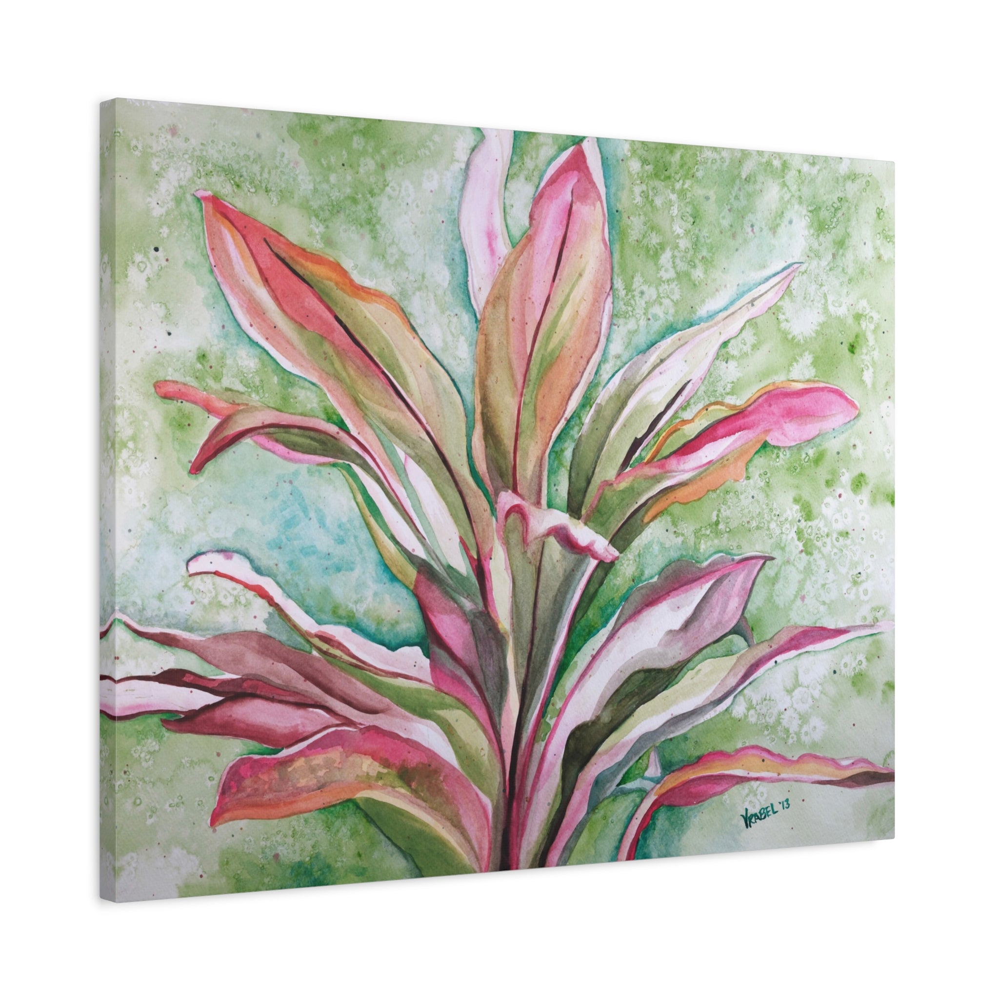 Ti Plant - Canvas Fine Art Print