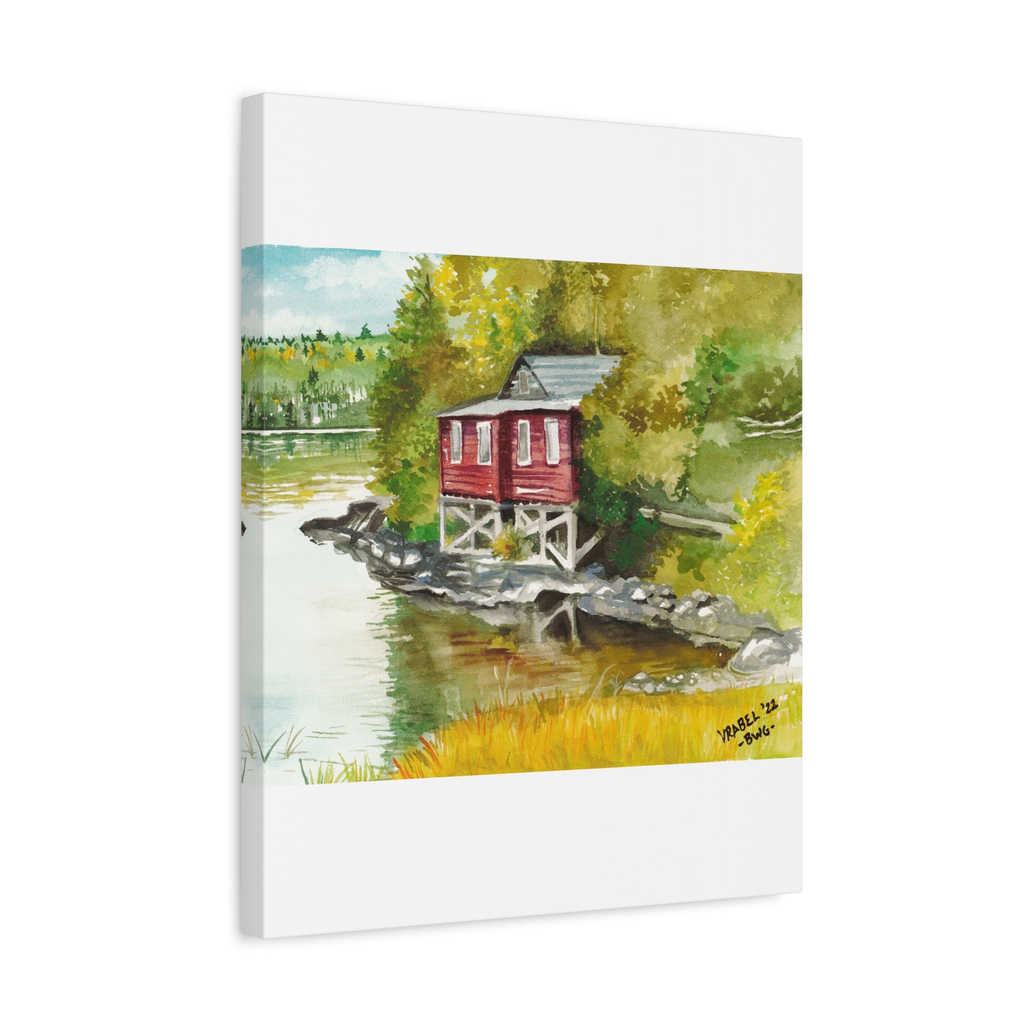 A Pause in the Journey - Canvas Fine Art Print