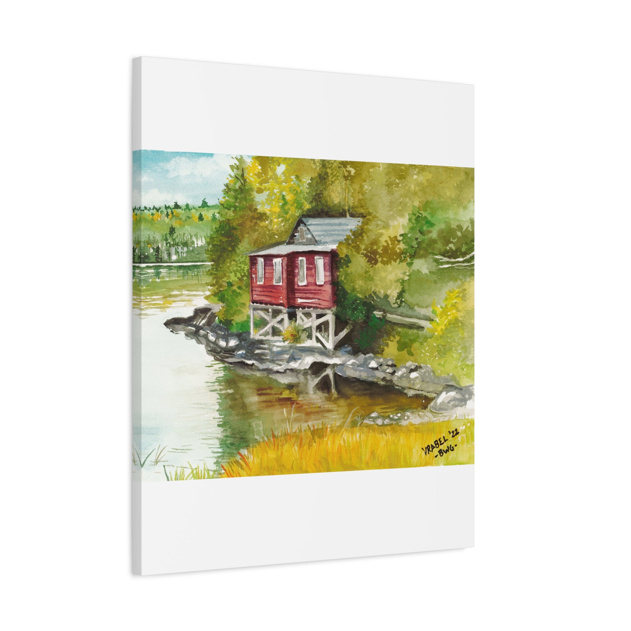 A Pause in the Journey - Canvas Fine Art Print