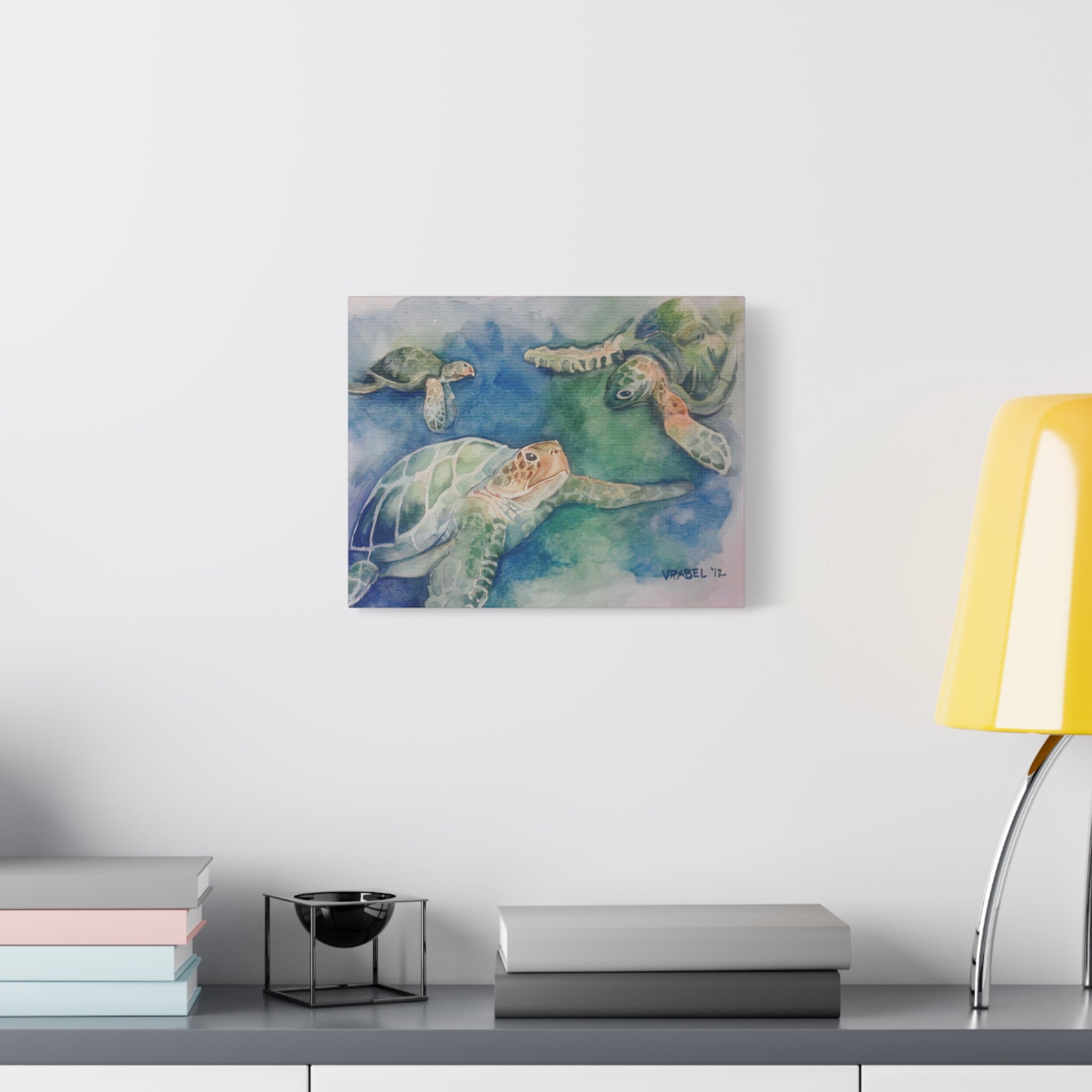 3 Honu - Canvas Fine Art Print
