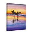 Surfboard Beach - Canvas Fine Art Print
