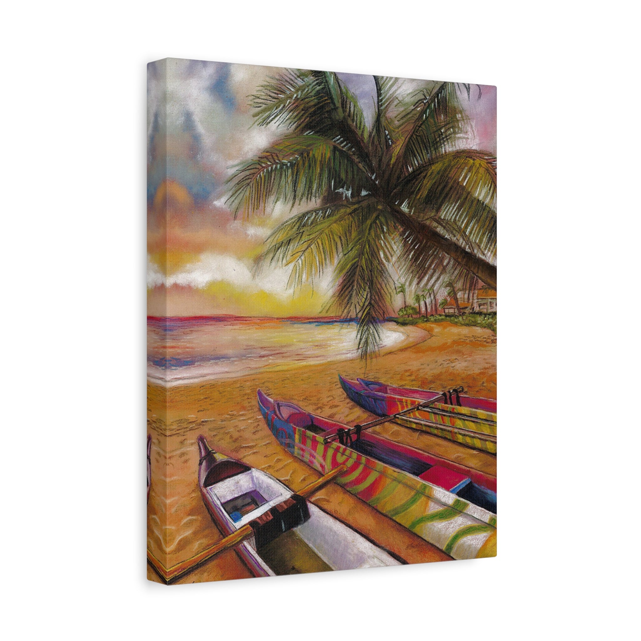 Awaiting Tomorrow's Journey - Canvas Fine Art Print