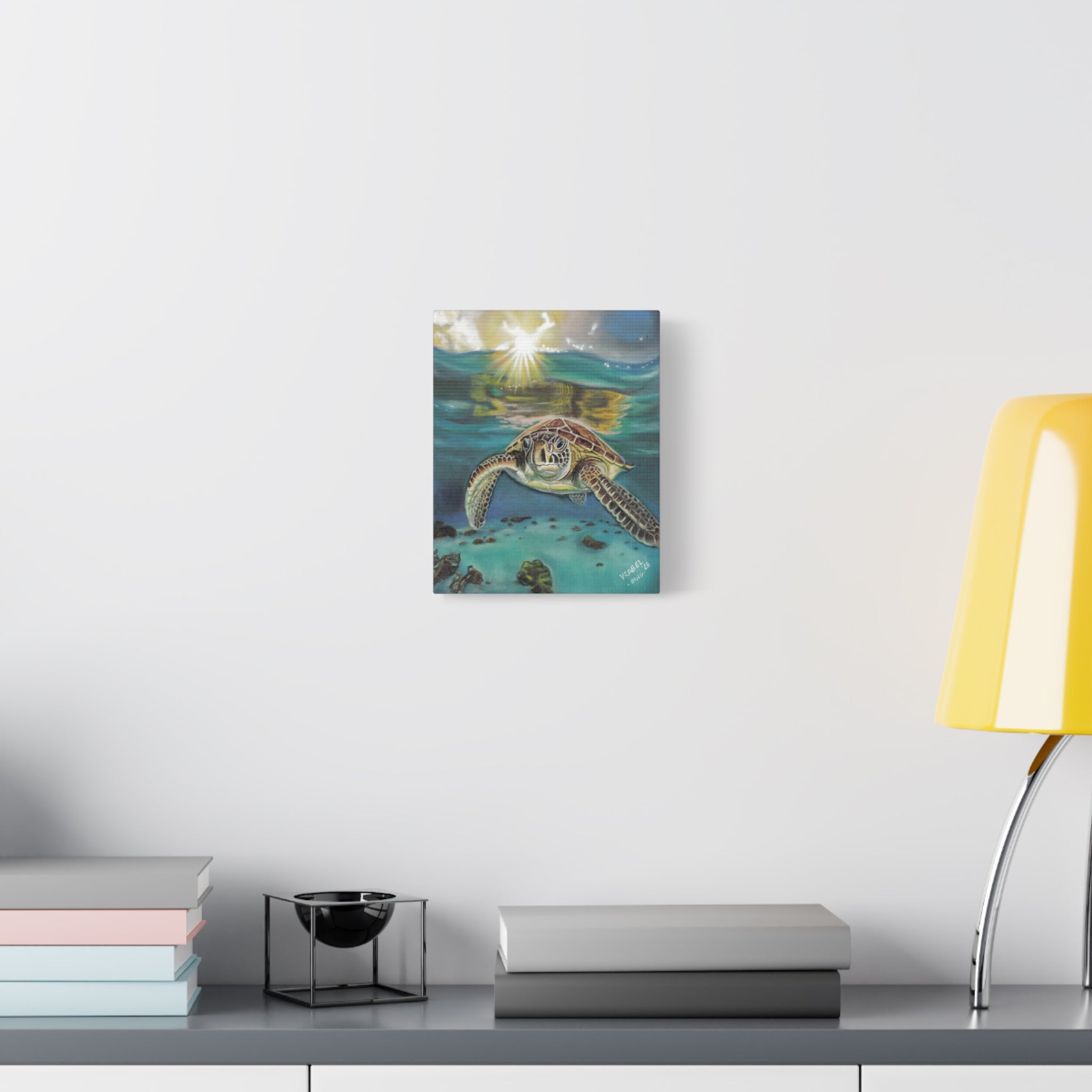Below the Surface - Canvas Fine Art Print