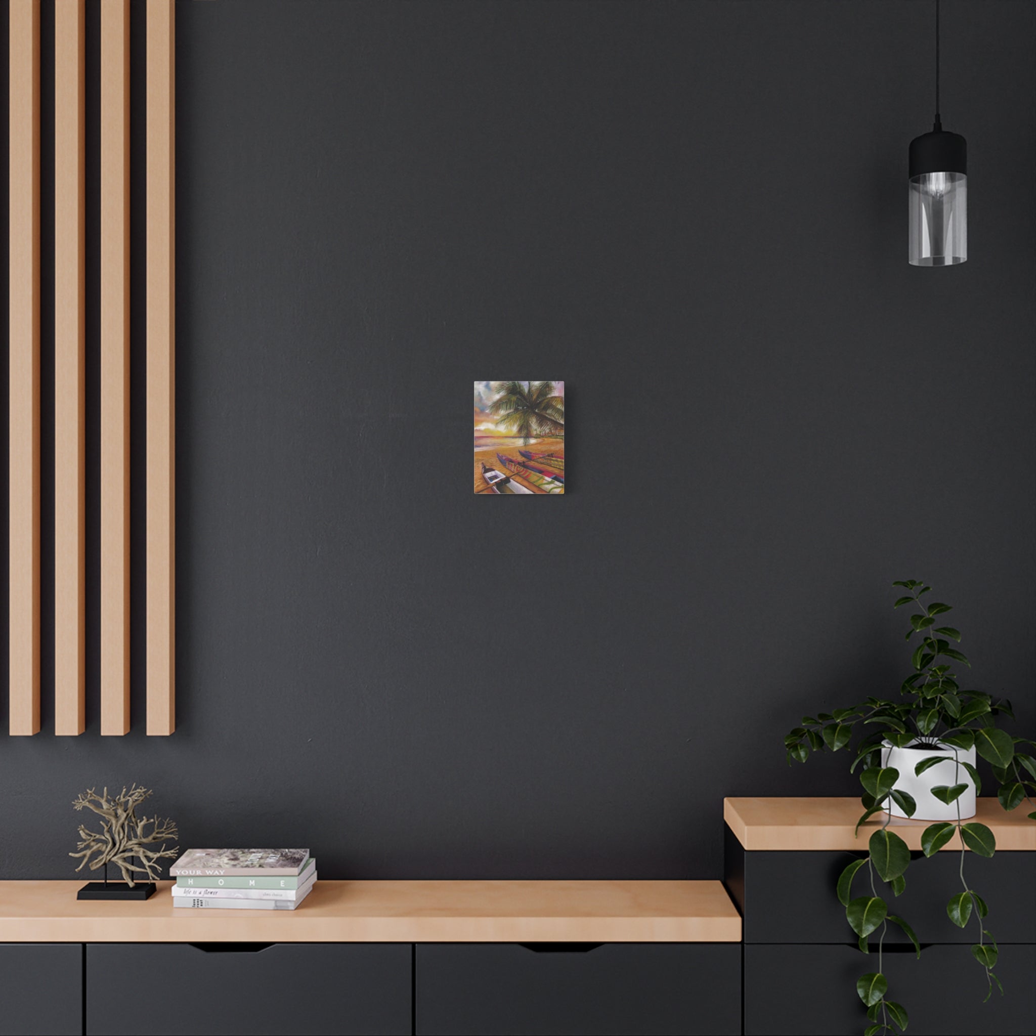 Awaiting Tomorrow's Journey - Canvas Fine Art Print