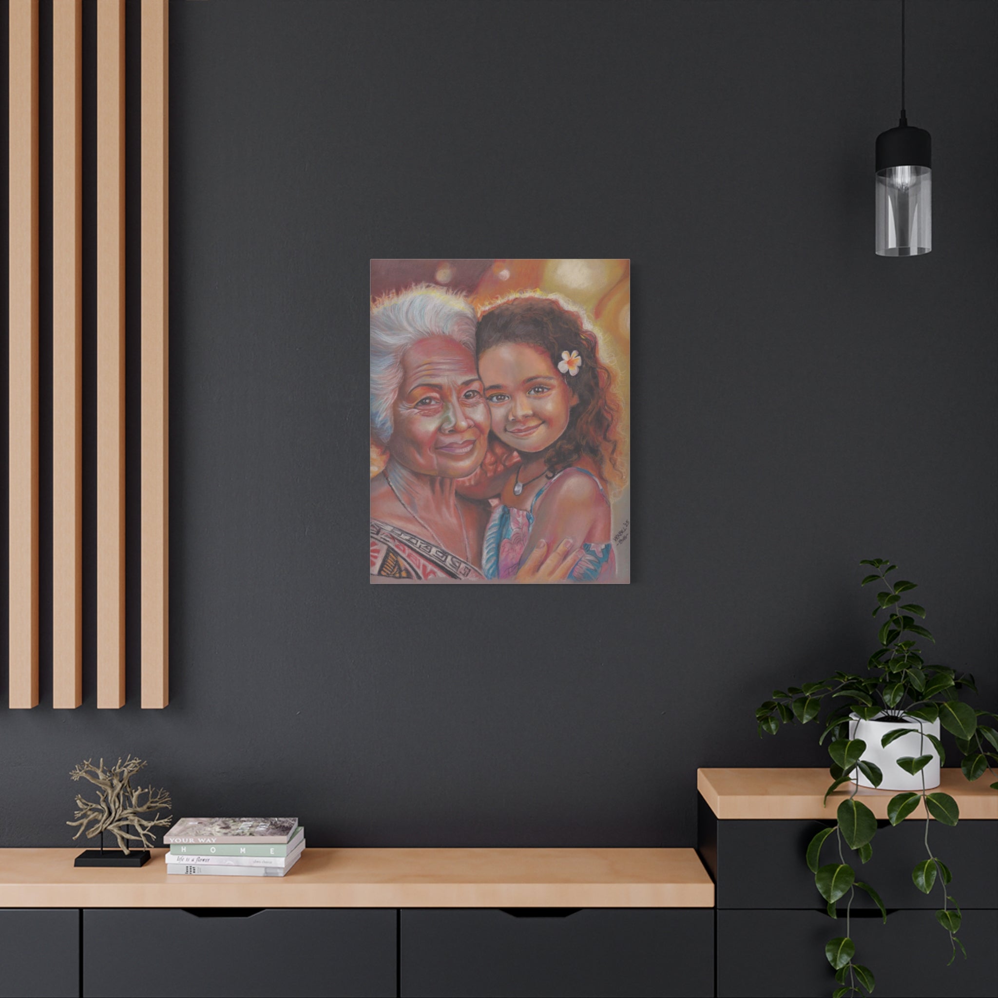 Moʻokʻauhau (Ancestral Lineage) - Canvas Fine Art Print