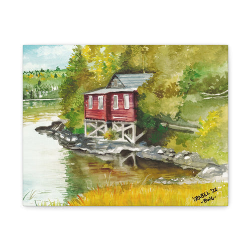 A Pause in the Journey - Canvas Fine Art Print