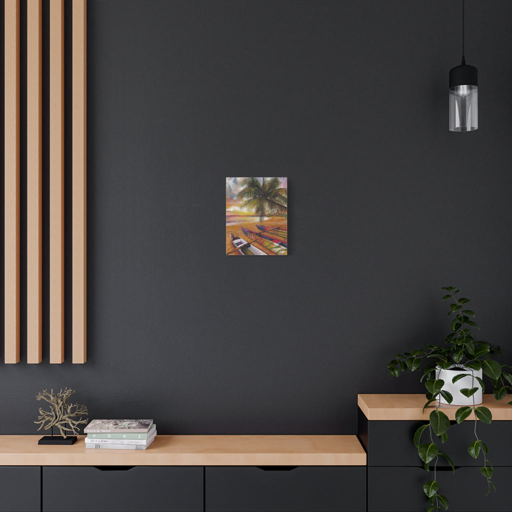 Awaiting Tomorrow's Journey - Canvas Fine Art Print