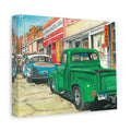 Standing on a Corner in Bisbee, Arizona - Canvas