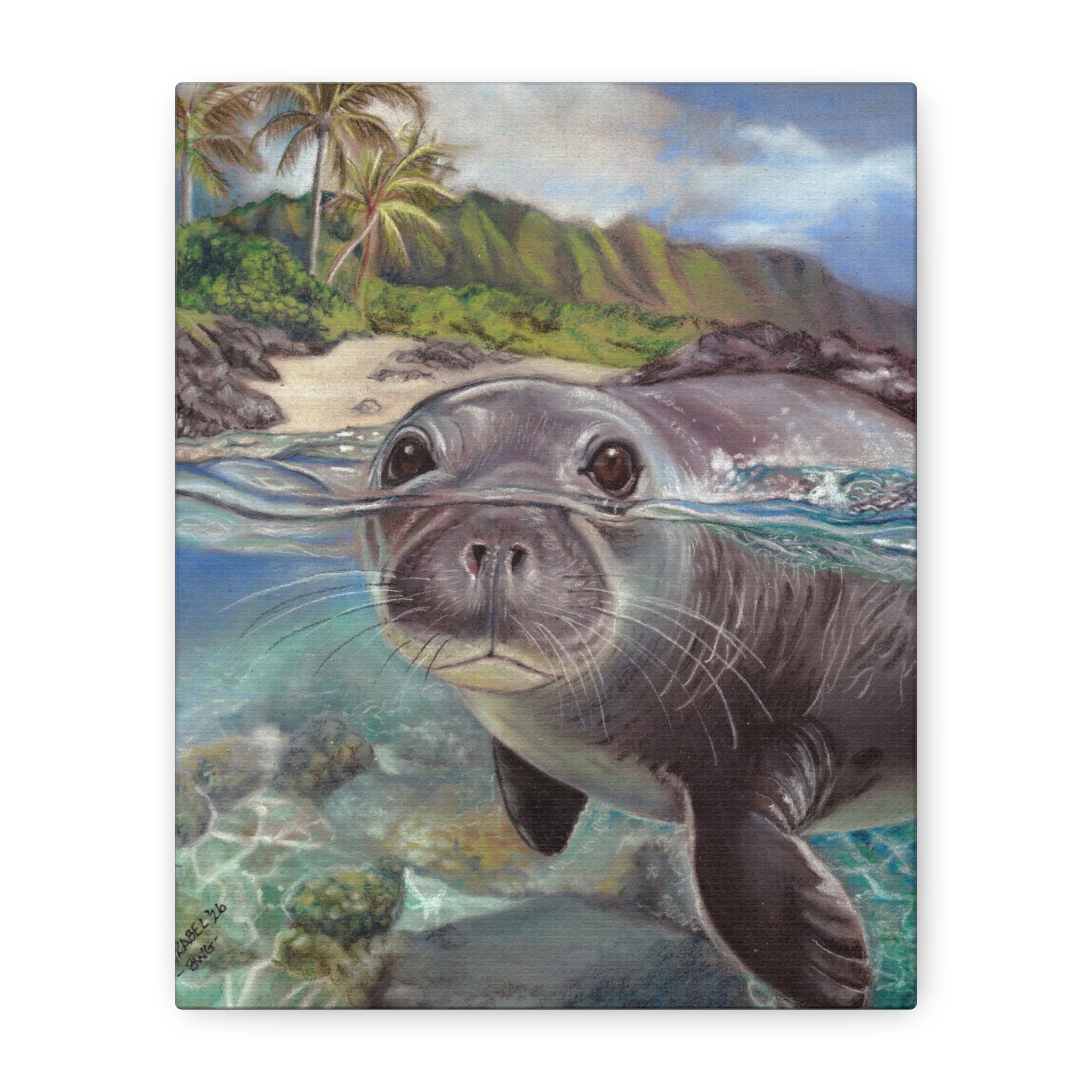 Aloha Friend - Canvas Fine Art Print